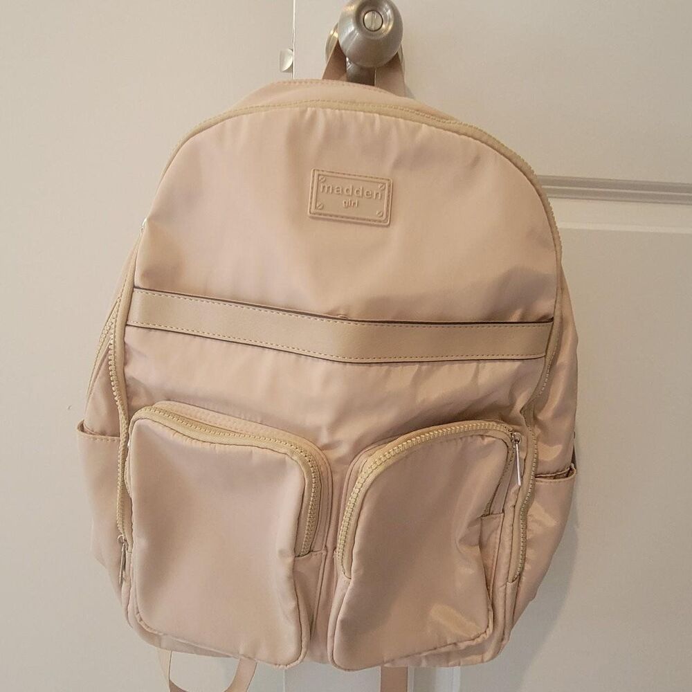 Madden Girl Women's Beige Backpack